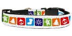 Classic Christmas Dog Collar