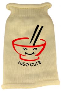 "Miso Cute" Knit Sweater (Various Colors)