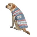 Powder Blue Snowflake Dog Shawl