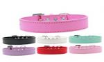 3/4" Plain Collar with Rhinestone Buckle