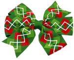 Christmas Argyle Bow
