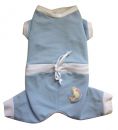 Blue Baby Dog Snuggle Suit