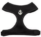 White Anchors Chipper Soft Mesh Dog Harness