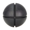 Goughnuts Black Ball Rubber Dog Chew Toy