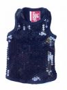 Black on the Rocks Dog Tank
