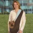 Reversible  Sling- Blue & Brown for Dogs