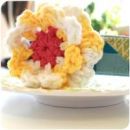 Buttered Popcorn Anniversary Flower for Dogs