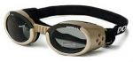 Chrome ILS gles with Light Smoke Lens for Dogs