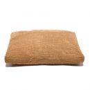 Coffee Buttons Cloud Nine Plush Dog Bed