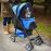 Cruiser Sapphire Blue Dog Stroller for up to 35lbs