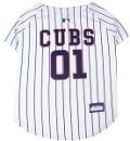 Chicago Cubs Baseball Dog Jersey