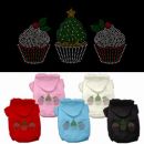 Christmas Cupcakes Dog Hoodie