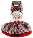 daddy's girl embroidered halter dog dress for Dogs