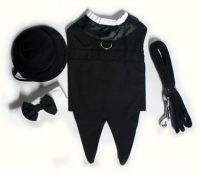 X-Small Dog Tuxedo- Black