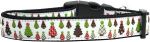 Designer Christmas Trees Dog Collar