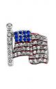Flag Slider Charm for Dog Collar