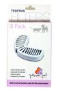 Replacement Filter for Drinking Fountains- 3 Pack- For Stainless Steel & Ceramic Models