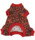 Gingerbread Cookie Flannel  Pajamas for Dogs