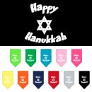 Happy Hanukkah Dog Bandana