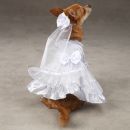 Yappily Ever After Bride Wedding Dress for Dogs