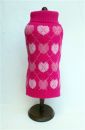 Hearts Dog Sweater