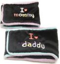 I Love Mommy/Daddy Dog Belly Band