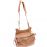 Madison Mica Michele Mocha Faux Pebble Leather Carry Dog Bag