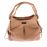 Madison Mica Michele Mocha Faux Pebble Leather Carry Dog Bag
