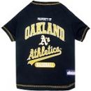 Oakland Athletics Baseball Dog Shirt