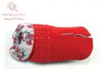 Red Carpet Ready Quilted Dog Coat
