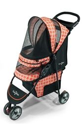Regal Plus Coral Orange Dog Stroller