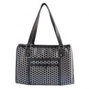 The Payton Bag in Reverse Noir Dots
