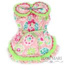Peace Flower Smocking Dog Nightie