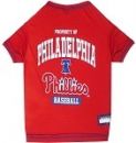 Philadelphia Phillies Baseball Dog Shirt