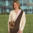 Pink & Brown Reversible  Sling for Dogs