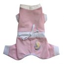 Pink Baby Dog Snuggle Suit