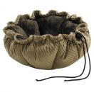 Praline & Brown Teddy Microvelvet Buttercup  Bed for Dogs