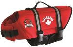 Red Neoprene Pet Life Vest for Dogs