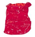 Red with Orange Dog Raincoat with Red Polka Dot Liner