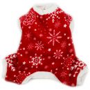 Red Snowflake  Pajamas for Dogs