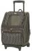 RIO Reverse Noir Dots Rolling Pet Carrier for Dogs