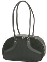 ROXY Black Tweed  Carrier for Dogs