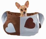 Lovey Dovey Blue Snuggle Sack for Dogs