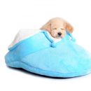 Slipper Dog Bed- Pink or Blue