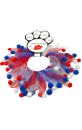 Fuzzy Patriotic Dog Smoocher