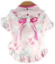 Snowman Flannel Lacey Dog Nightgown