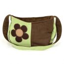Snuggle Sack  - Boho Chocolate / Lime for Dogs