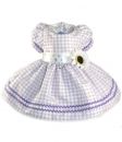 Sunflower Gingham Formal Dog Dress - Lavender