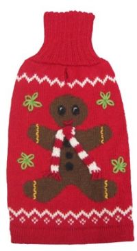 Alpaca Gingerbread Man Holiday Sweater