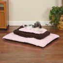 Swirl Plush Dog Cushion